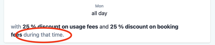 discount