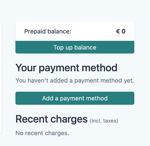 prepayment