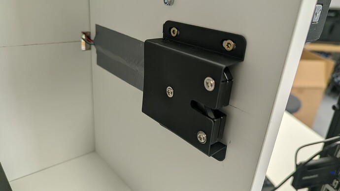 Magnetic lock with cover